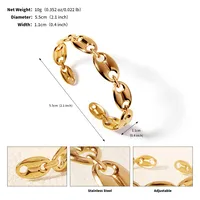 Vacation Classic Style Solid Color 304 Stainless Steel Plating Women's Bangle sku image 18