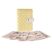 Solid Color Lingge Pu Leather Jewelry Boxes sku image 7