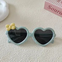 Sweet Simple Style Heart Shape Resin Special-Shaped Mirror Full Frame Glasses sku image 5