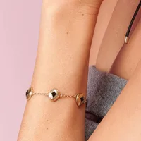 Basic Classic Style Commute Geometric 316 Stainless Steel  Women's Bracelets Earrings Necklace main image 3