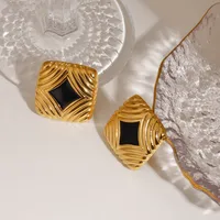 Basic Classic Style Commute Geometric 316 Stainless Steel  Women's Bracelets Earrings Necklace main image 6