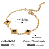 Basic Classic Style Commute Geometric 316 Stainless Steel  Women's Bracelets Earrings Necklace sku image 1