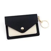 Women's Solid Color PVC Splicing Buckle sku image 1