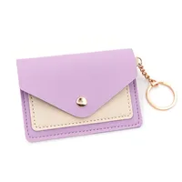 Women's Solid Color PVC Splicing Buckle sku image 5