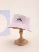 Children Unisex Casual Cute Letter Bucket Hat main image 4