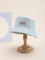 Children Unisex Casual Cute Letter Bucket Hat main image 3