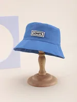Children Unisex Casual Cute Letter Bucket Hat main image 9