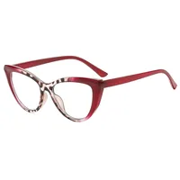 Casual Leopard Ac Cat Eye Full Frame Glasses main image 2