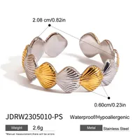 Elegant Simple Style Geometric 304 Stainless Steel Plating Inlay Zircon 18K Gold Plated Women's Rings main image 4