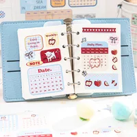 1 Set Animal Letter School Graduation Coated Paper Adhesive Sticker Cute Stickers main image 3