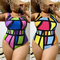 Women's Elegant Lady Sexy Printing 1 Piece One Piece Swimwear main image 1