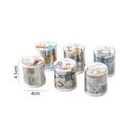 1 Piece Cartoon Learning Collage PET Cartoon Style Cute Adhesive Tape main image 2
