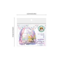 Lamp Window Learning Craft Class PET Cartoon Style Novelty Stickers main image 2