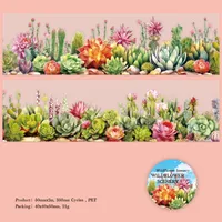 Plant Learning PET Retro Adhesive Tape sku image 1