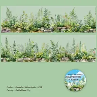 Plant Learning PET Retro Adhesive Tape sku image 5