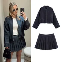 Daily Street Women's Streetwear Solid Color Polyester Skirt Co-ord Set Shorts Sets main image 1