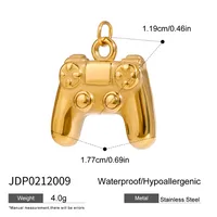 Basic Vacation Simple Style Geometric Underwater World Starfish 316 Stainless Steel  Multi Charms Bracelet Multi Charms Necklace Bikini Pendants sku image 7