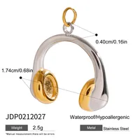 Basic Vacation Simple Style Geometric Underwater World Starfish 316 Stainless Steel  Multi Charms Bracelet Multi Charms Necklace Bikini Pendants sku image 25