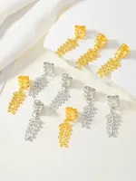 Women's Elegant Leaves Alloy Hair Clip main image 4