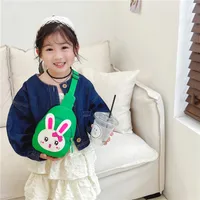 Girl'S Nylon Animal Cartoon Cute Oval Zipper Fanny Pack main image 5