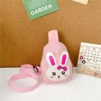 Girl'S Nylon Animal Cartoon Cute Oval Zipper Fanny Pack sku image 5