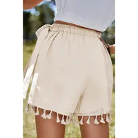 Women's Holiday Banquet Travel Casual Streetwear Solid Color Shorts Shorts main image 4