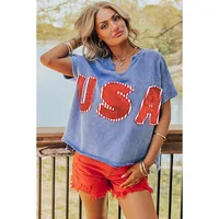 Women's T-shirt Short Sleeve T-Shirts Casual Simple Style Streetwear Letter main image 3