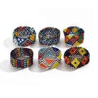 Vacation Classic Style Geometric Glass Glass Round Women's Bracelets main image 6