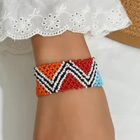 Vacation Classic Style Geometric Glass Glass Round Women's Bracelets sku image 4
