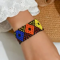 Vacation Classic Style Geometric Glass Glass Round Women's Bracelets sku image 5
