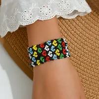 Vacation Classic Style Geometric Glass Glass Round Women's Bracelets sku image 6