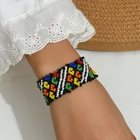Vacation Classic Style Geometric Glass Glass Round Women's Bracelets sku image 11