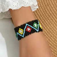 Vacation Classic Style Geometric Glass Glass Round Women's Bracelets sku image 13