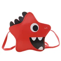 Kid'S Pu Leather Cartoon Cute Pentagram Zipper Crossbody Bag main image 2