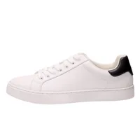 Men's Casual Solid Color Sewing Thread Round Toe Skate Shoes main image 4