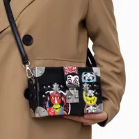 Women's Small Pu Leather Cartoon Snakeskin Streetwear Rivet Square Lock Clasp Shoulder Bag main image 1