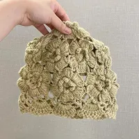 Women's Simple Style Solid Color Eaveless Wool Cap sku image 7