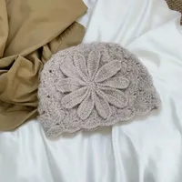 Women's Simple Style Solid Color Eaveless Wool Cap sku image 19