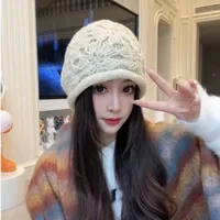 Women's Simple Style Solid Color Eaveless Wool Cap sku image 22