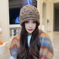 Women's Simple Style Solid Color Eaveless Wool Cap sku image 27