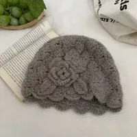 Women's Simple Style Solid Color Eaveless Wool Cap sku image 29