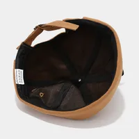 Unisex Cute Solid Color Eaveless Landlord Cap main image 4