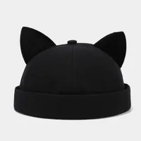 Unisex Cute Solid Color Eaveless Landlord Cap sku image 1