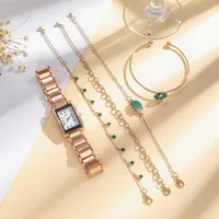 Casual Solid Color Buckle Quartz main image 3