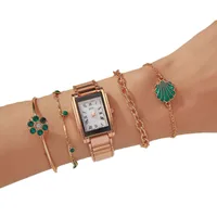 Casual Solid Color Buckle Quartz main image 5