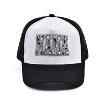 Unisex Streetwear Letter Color Block Curved Eaves Baseball Cap main image 2