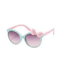 Cartoon Style Cute Bow Knot Ac Oval Frame Full Frame Glasses main image 4