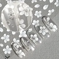 IG Style Cartoon Style Cute Flower Nail Stickers Nail Decoration Accessories main image 1