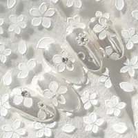 IG Style Cartoon Style Cute Flower Nail Stickers Nail Decoration Accessories main image 4