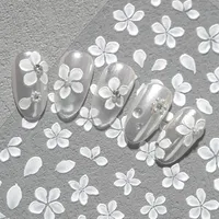 IG Style Cartoon Style Cute Flower Nail Stickers Nail Decoration Accessories main image 6